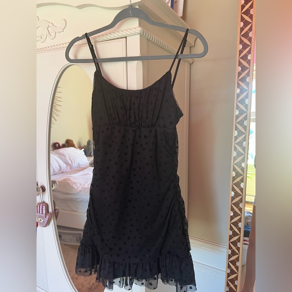 Altar’d State Starry Night Mini Dress ✨ | Size S | Mesh & Ruffles!